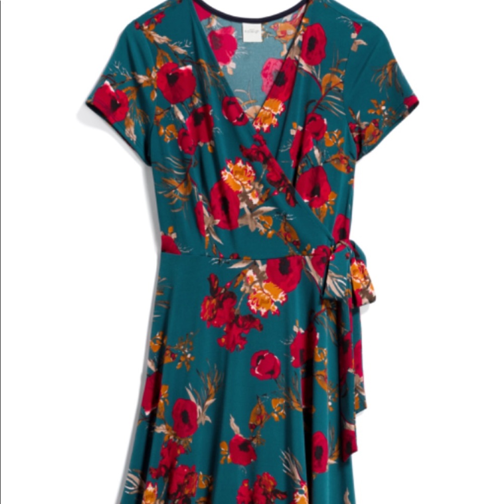 Stitch Fix “Arnett Faux Wrap Knit Dress”